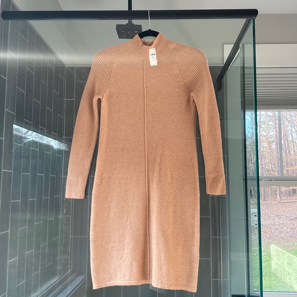 NWT Carmel Banana Republic Sweater Dress - Picture 1 of 4
